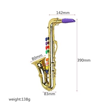 Amazon.co.jp: T TOOYFUL 知育玩具 楽器玩具 サックス